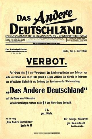 Reichstag Fire Decree